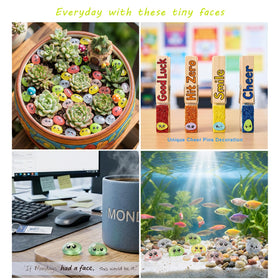 ZioNNyxviana tiny figures for dioramas, terrariums, and monitor decor.