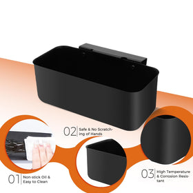 Ziopetru easy-install screws enable quick setup under the grease tray.