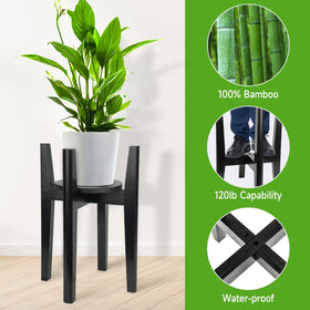 ZIOZERTT plant stand upside-down configuration, flexible arrangement for varied plants.