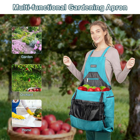 ZIOZERTT Apron adjustable strap ensures comfortable fit for long use.