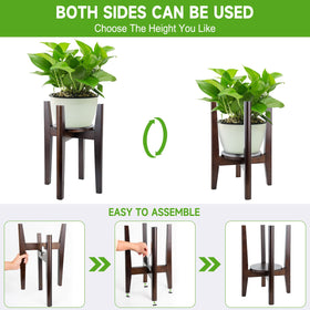 ZIOZERTT K-leg design provides sturdy support for large plants