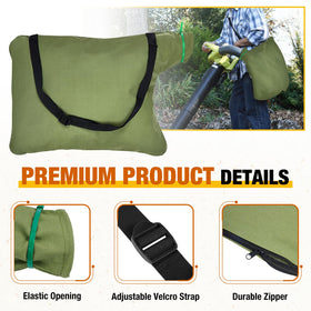 Easy to install Zipcase leaf bag for quick setup.