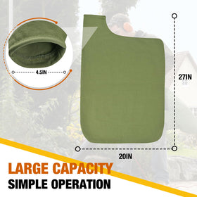 Reinforced stitching adds durability for rough outdoor tasks.