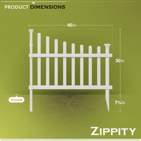 Zippity Ashley corner fence panel right adds clean separation for patios, easy maintenance.