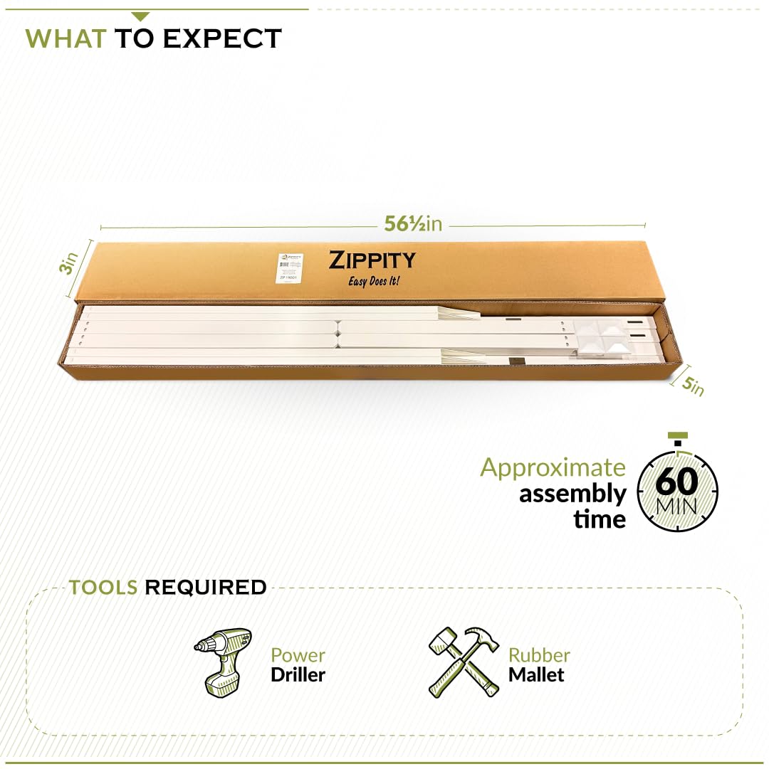 Zippity Madison fence stays weatherproof and durable for outdoors