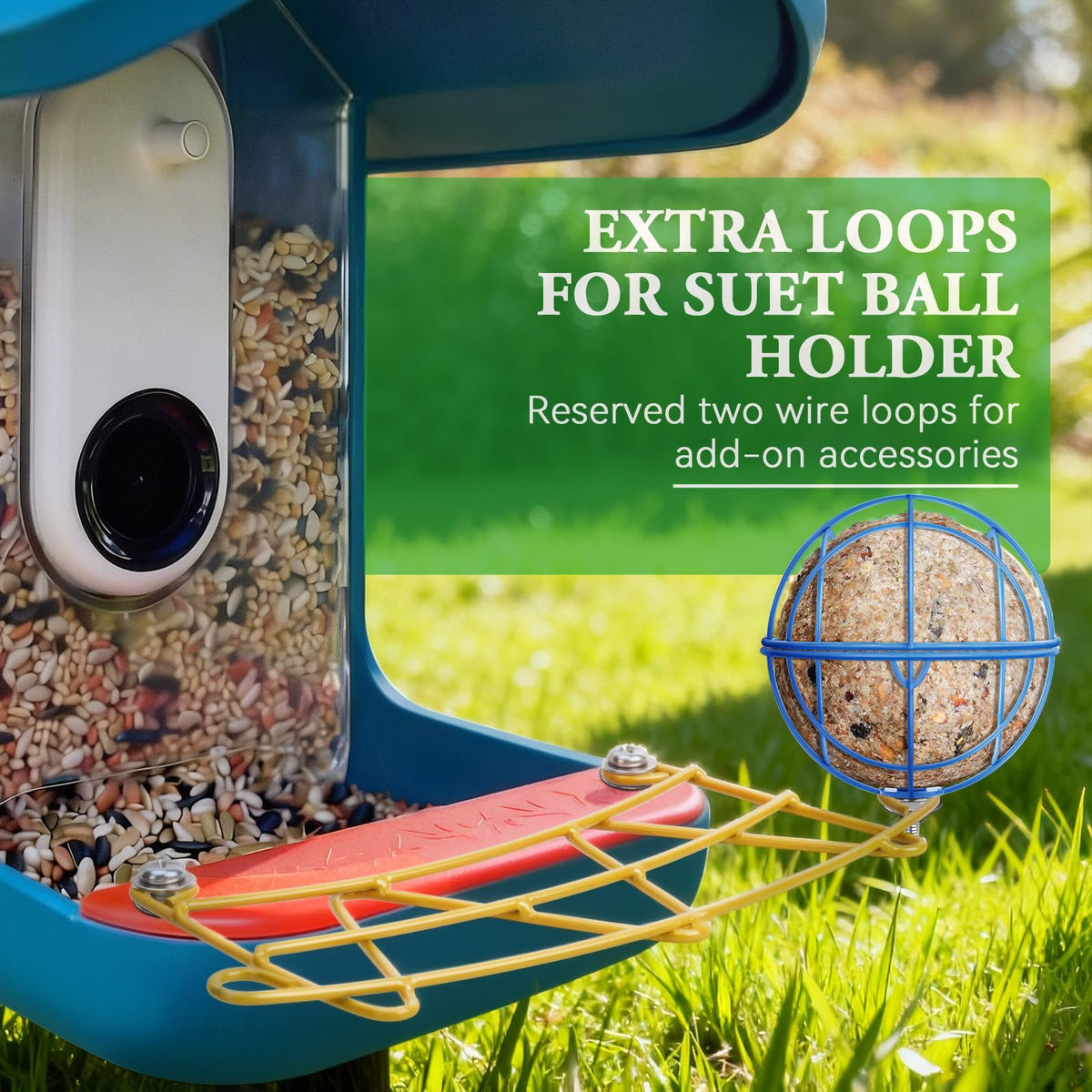ZIRKOZIR perch extender centers birds for better camera shots