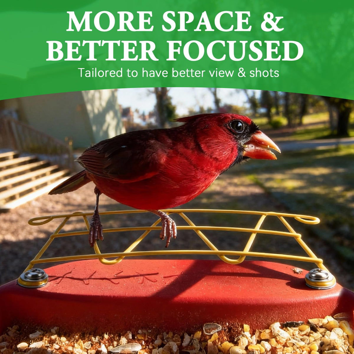 ZIRKOZIR metal perch extender close-up shows sturdy, long-lasting construction