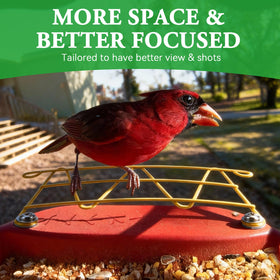 ZIRKOZIR metal perch extender close-up shows sturdy, long-lasting construction