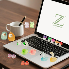 ZITU ISCHYROS glow-in-dark figures make a unique gift for garden lovers.