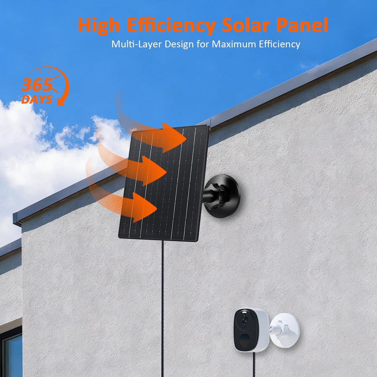 Zivif 360-degree rotatable mount for precise sun alignment.