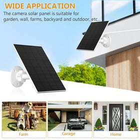 Zivif 7.2 ft cord supports versatile panel placement.
