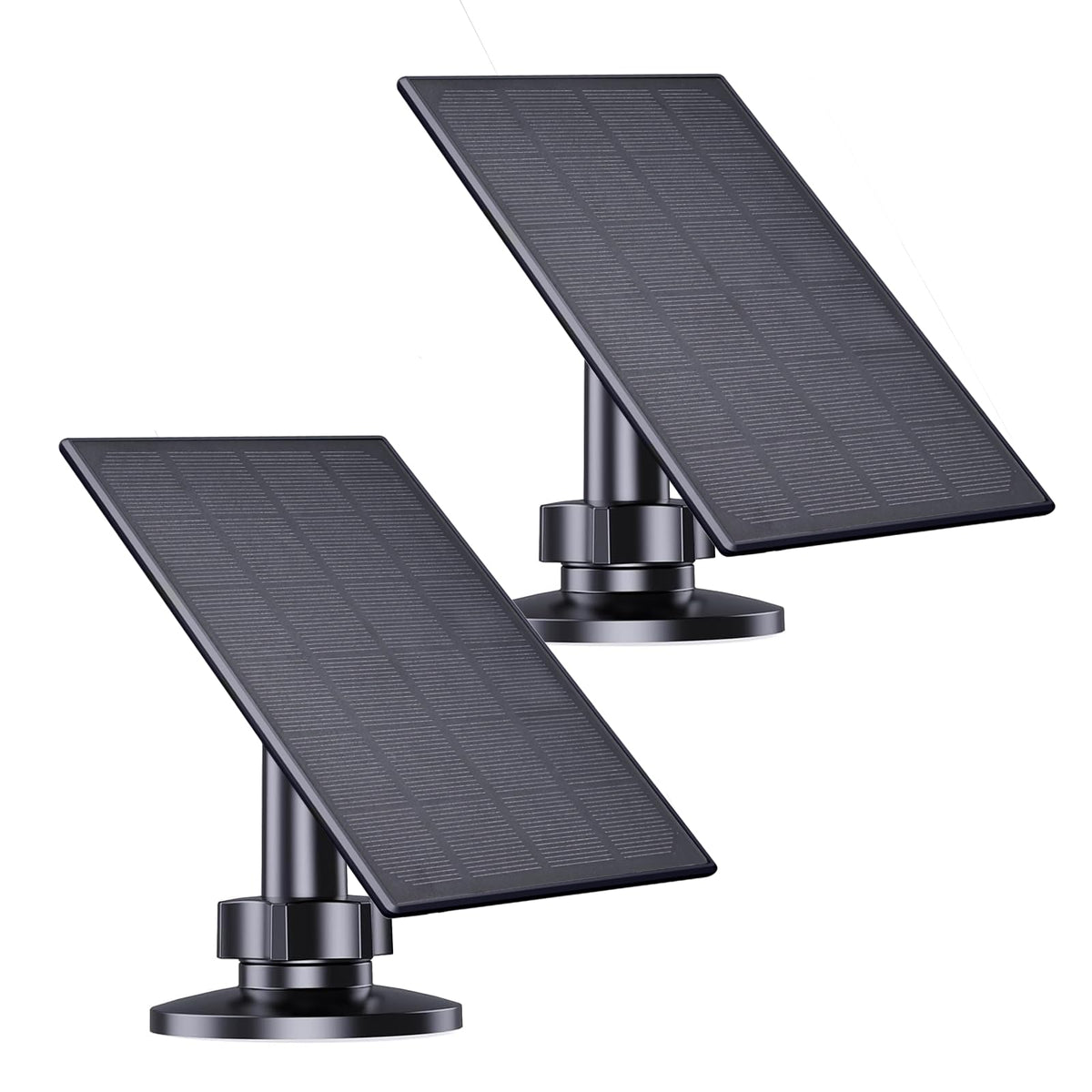 Zivif solar panel 2W for outdoor security cameras powers devices in daylight.