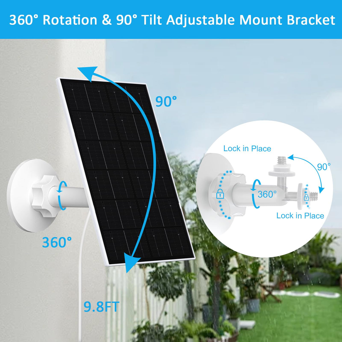 Zivif 3m cable reaches rooftops for flexible installation