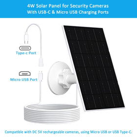 Zivif solar panel mounted on wall shows weatherproof outdoor setup