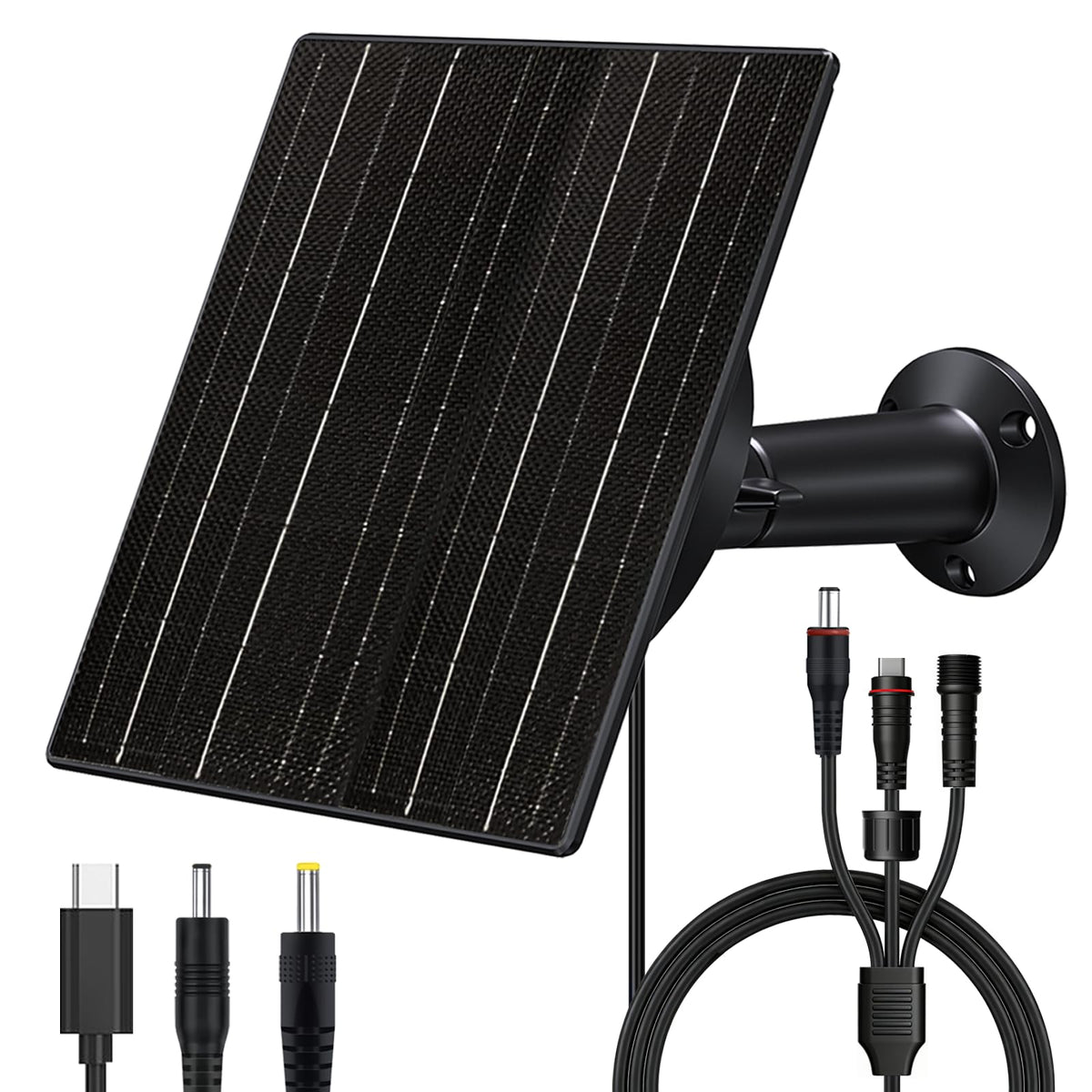 Zivif trail camera solar charger panel setup for remote power capture.
