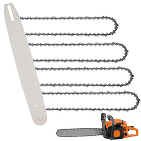 ZIYIZE 14-inch guide bar ready for quick, precise cuts on compatible saws.
