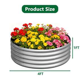 Zizin two-pack raised beds with hardware for easy setup and assembly.