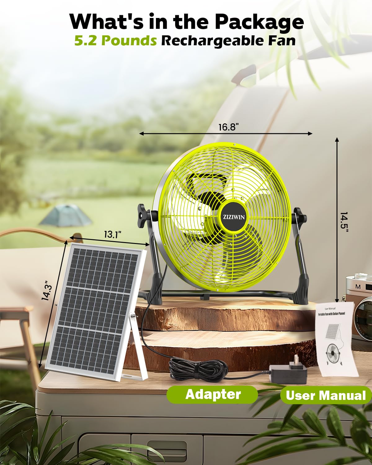 ZIZIWIN quiet operation close-up suitable for bedrooms and living spaces