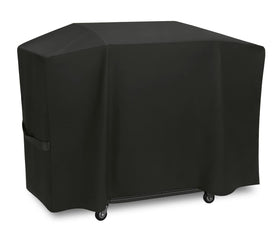 ZJYWSCH griddle cover with dimensions protecting a Blackstone 30-inch grill