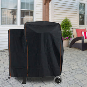 ZJYWSCH grill cover protects pellet grills from weather and outdoor elements