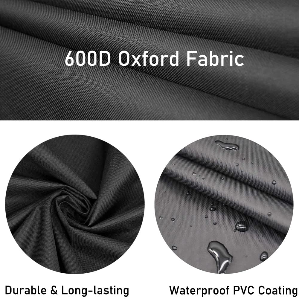 ZJYWSCH cover with bungee closure, for secure fit in windy conditions