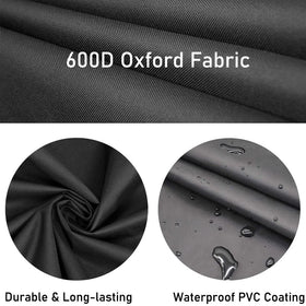 ZJYWSCH cover with bungee closure, for secure fit in windy conditions