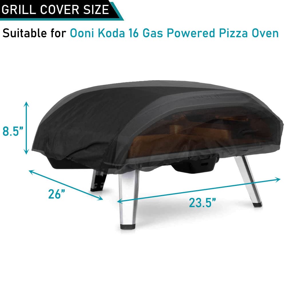 ZJYWSCH Koda 16 cover, side view, shields against wind and debris