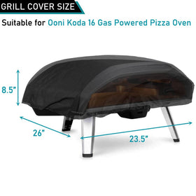 ZJYWSCH Koda 16 cover, side view, shields against wind and debris