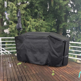 ZJYWSCH Weber Slate cover protects your 30-inch griddle when stored outdoors.