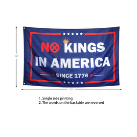 ZKflager Patriotic meme flag for outdoor display with bold humor