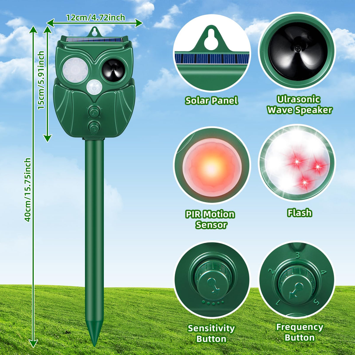 ZLieatmp 2Pack waterproof design withstands rain and sun for year-round use.