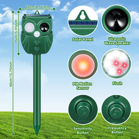 ZLieatmp 2Pack waterproof design withstands rain and sun for year-round use.