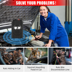 ZLieatmp compact device installs easily with zip ties under the car hood.