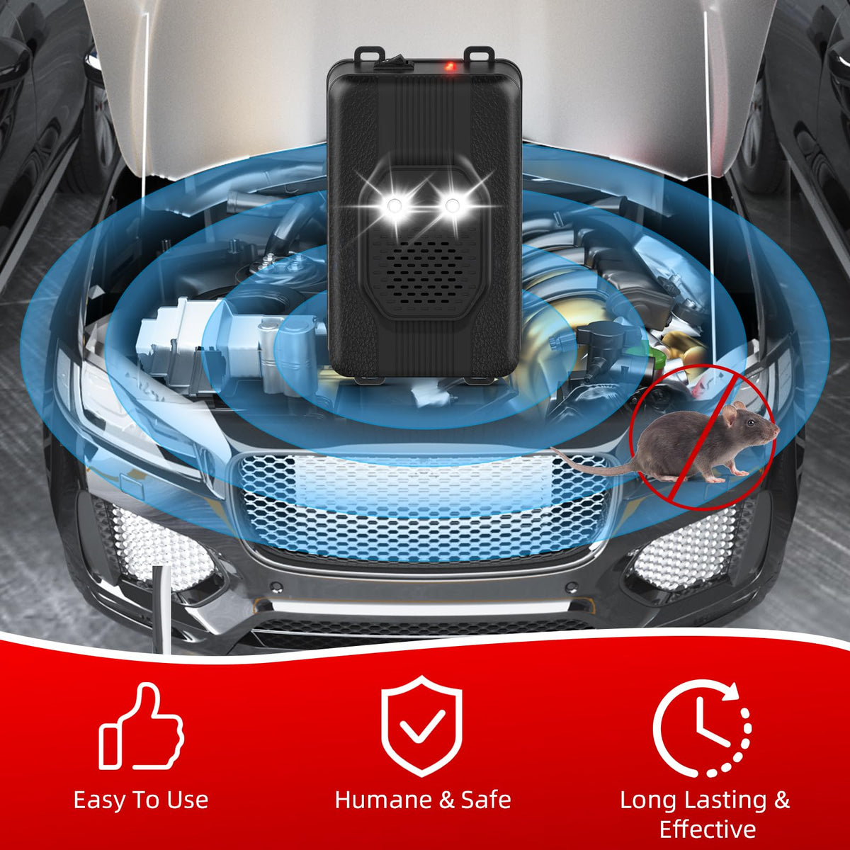 ZLieatmp car engine protection helps prevent rodent damage during storage.