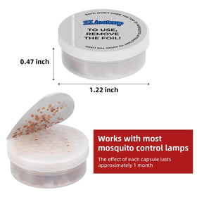 ZLieatmp mosquito lure refill with universal compatibility for electric and non-electric traps