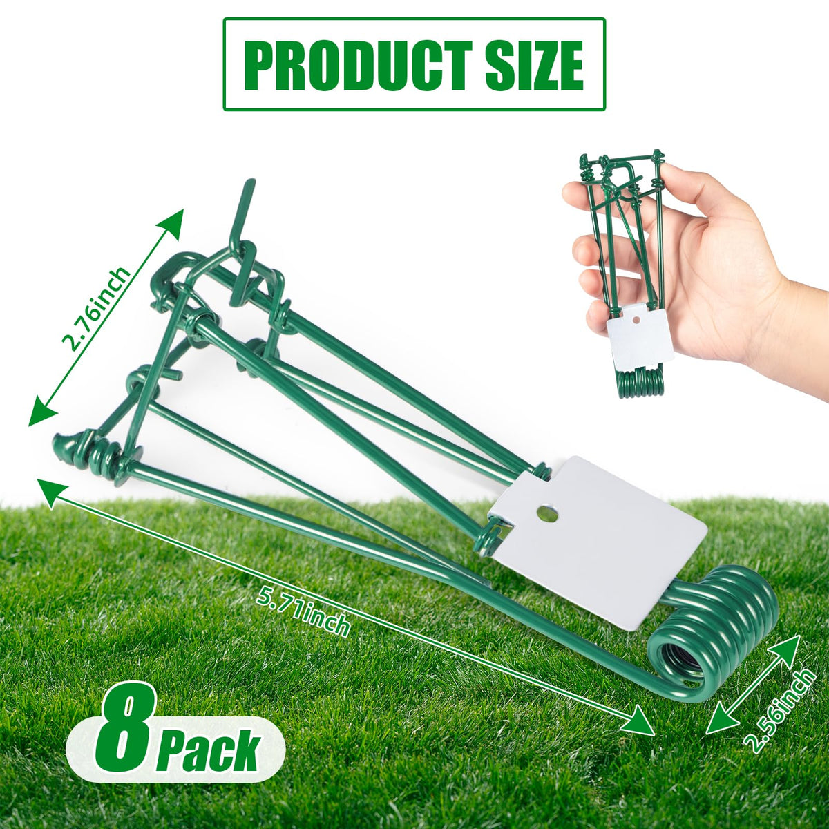 ZLieatmp low-profile traps protect children and pets during use