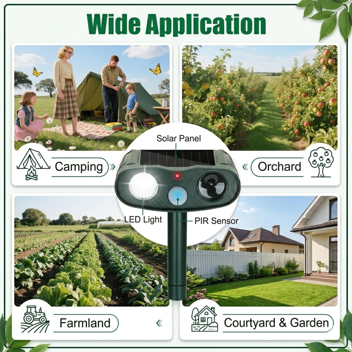ZLieatmp 2-pack display highlights compact, easy-to-place deterrents