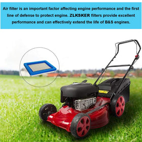 ZLKSKER 5pcs in-mower fitment illustration for quick, easy replacement.