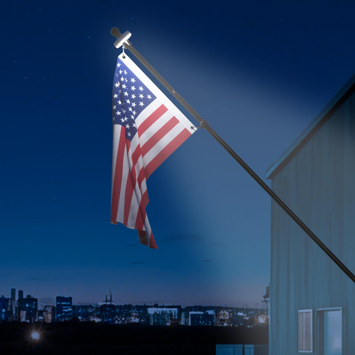 Compatible with 1-inch inner-diameter poles for 5–10 ft setups.