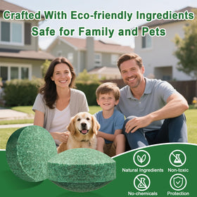 Indoor and outdoor coverage up to 120 square feet with Znzto repellent.