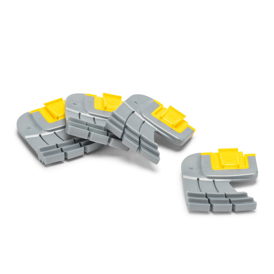 Zodiac Cyclonic Scrubbing Brushes 4-Pack ready for MX6 and MX8 cleaners.