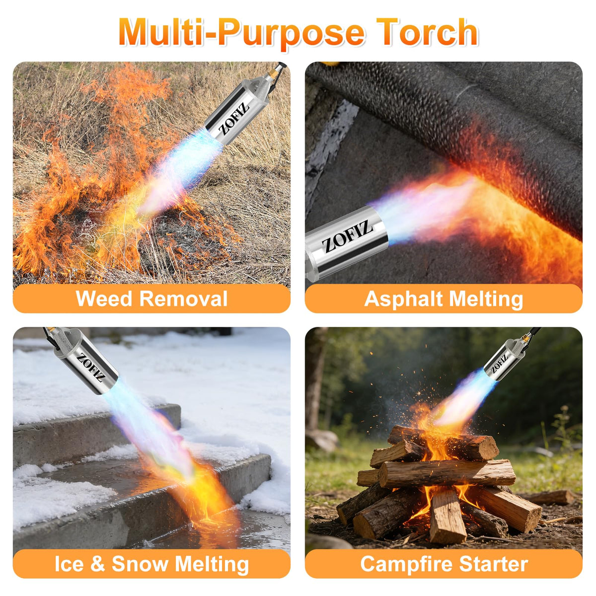 ZOFIZ 10 foot hose extends reach around obstacles