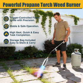 ZOFIZ multipurpose torch ideal for weeding, roofing, and more.