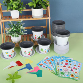Zoketriton colorful plant labels for organized classroom or home gardening