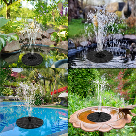 ZOLOCHEL fountain with sponge filters reduces debris