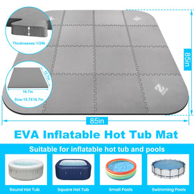 ZOMOFEW high-density EVA foam padding for comfort and insulation
