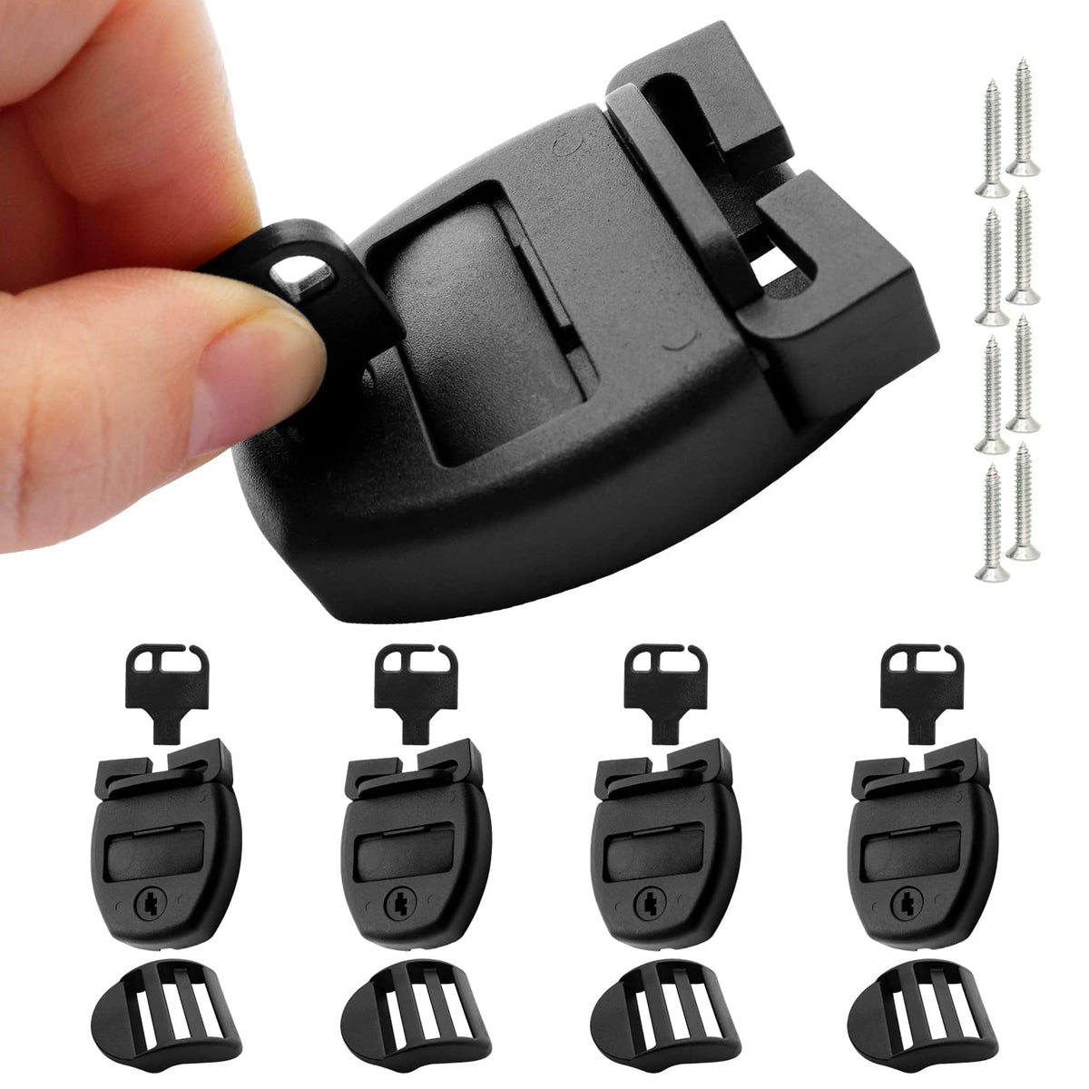ZOMOFEW spa cover locking clip kit secures hot tub lid securely.