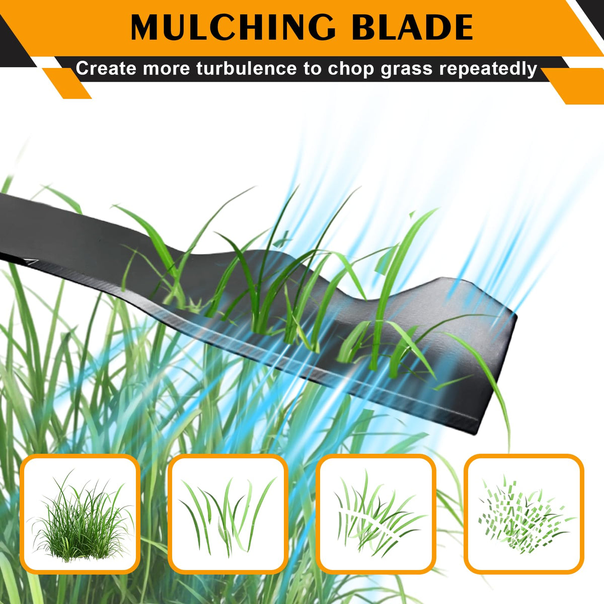 ZONEWO safety-coated blade is pre-sharpened for safer installation