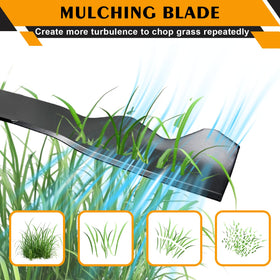 ZONEWO safety-coated blade is pre-sharpened for safer installation