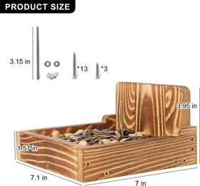 zonhajia adjustable 304 stainless steel spike demonstrates secure corn cob placement